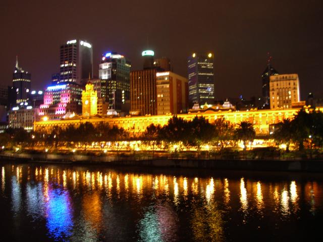 Yarra river skyline...