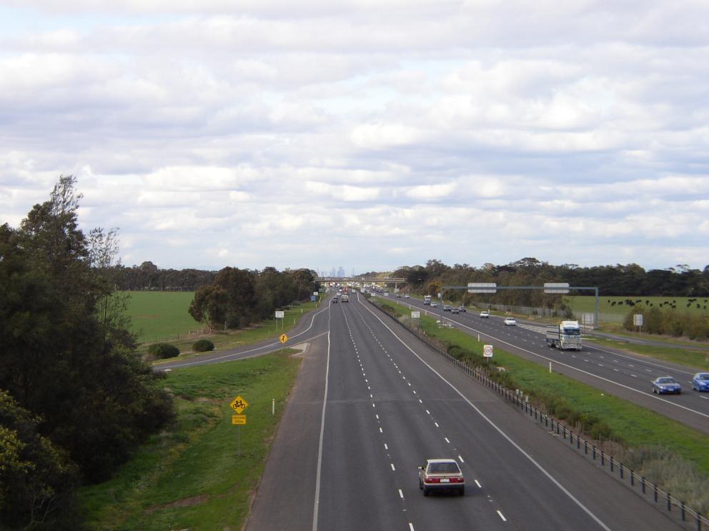 Above the Freeway