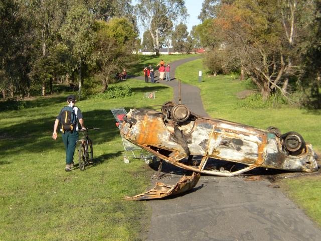 Wrecked Car