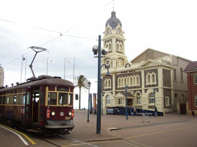 Tram in Glenelg