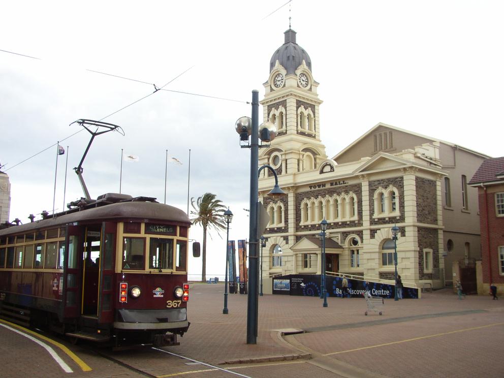 Tram in Glenelg