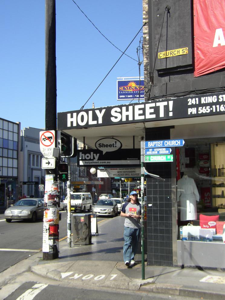 Holy Sheet!