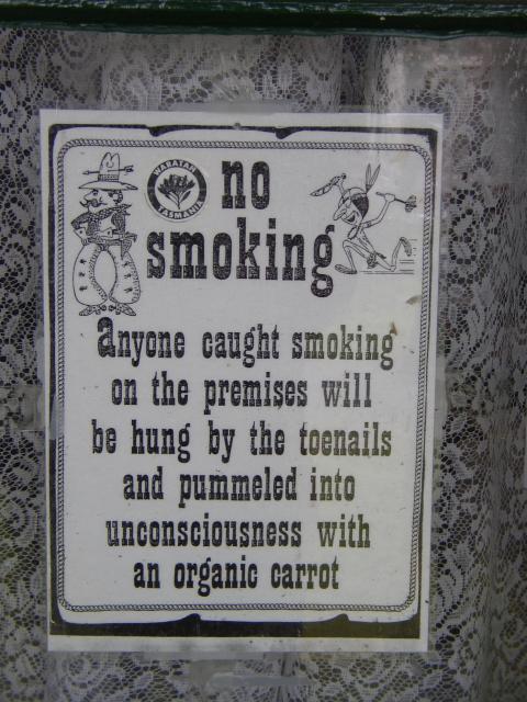 No Smoking!