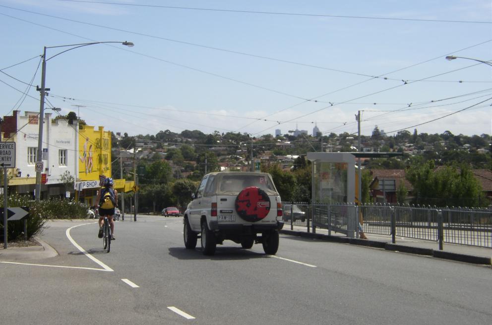 Bike, 4WD, Tram Stop