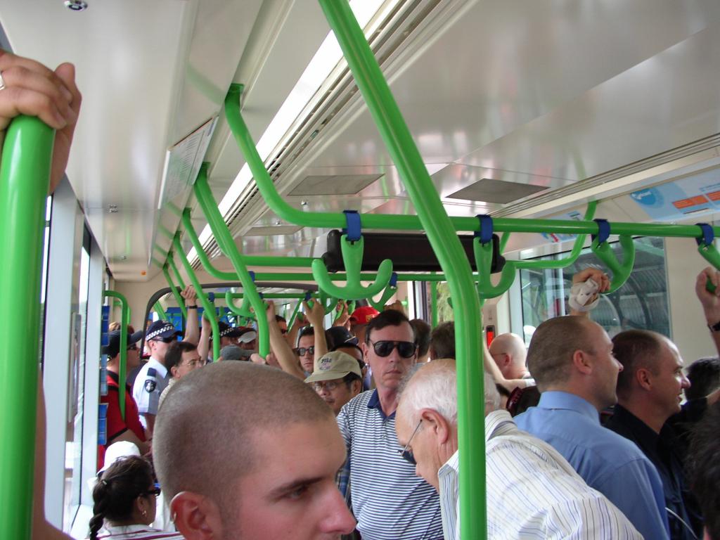 Tram to the beach