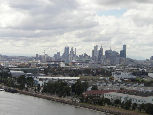 View on Melbourne