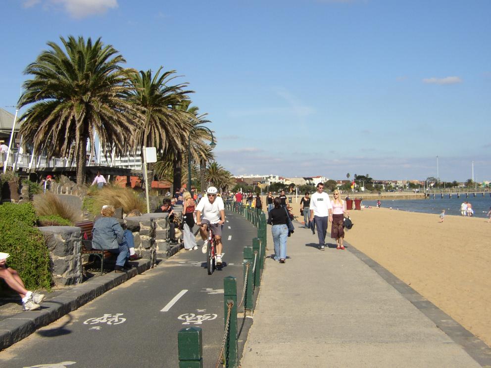 Beach promenade