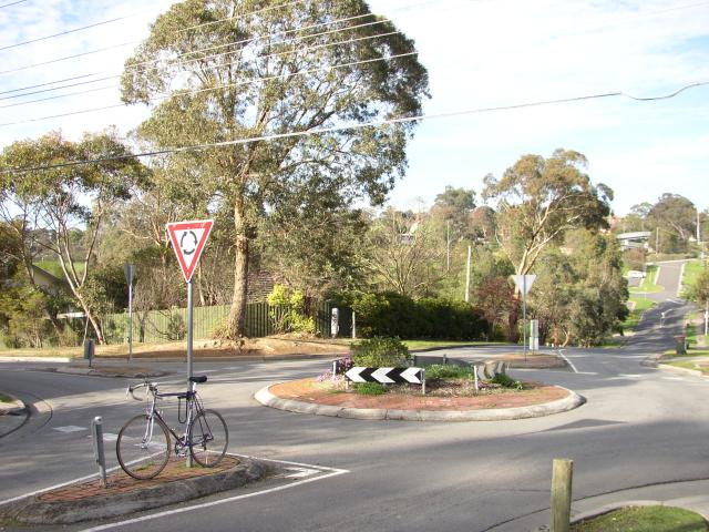 My Bike and a Roundabout
