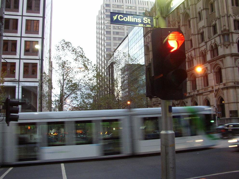 Tram @ Collins St
