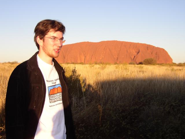 Sunset at Uluru