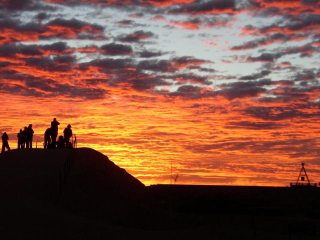 Sunrise in Coober Pedy