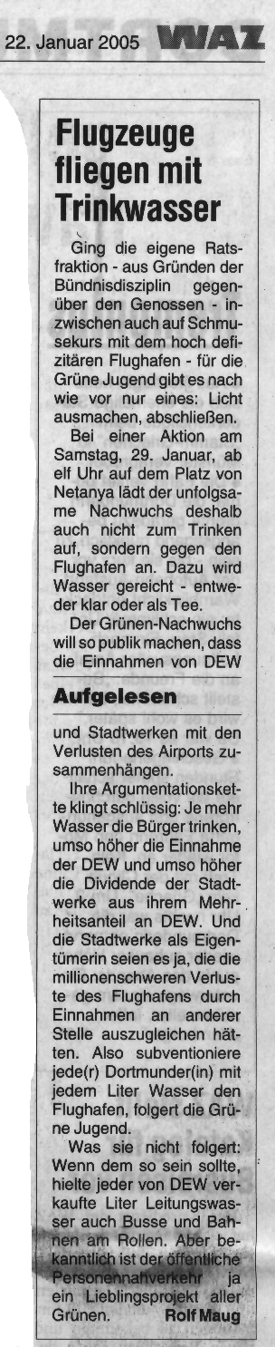 WAZ-Artikel