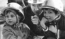 Bauingenieur und Kinder